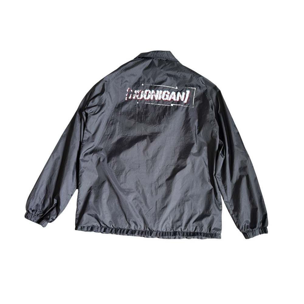 Hoonigan Black‎ Coach Jacket Windbreaker Large Streetwear Racing Motorsport